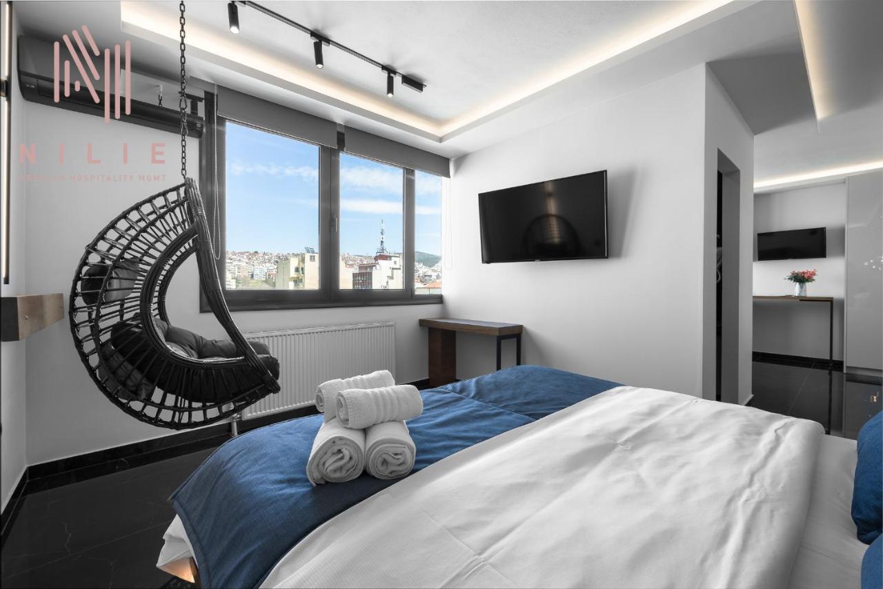 Calliope Penthouse, Nilie Hospitality Mgmt Lejlighed Thessaloníki Eksteriør billede